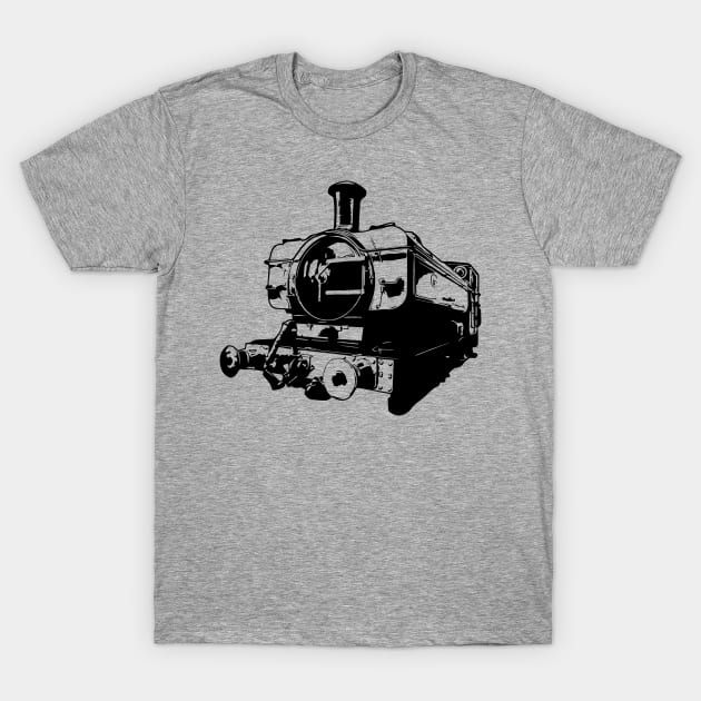 Vintage 0-6-0 GWR 5700 Class Heritage Steam Train T-Shirt by tribbledesign